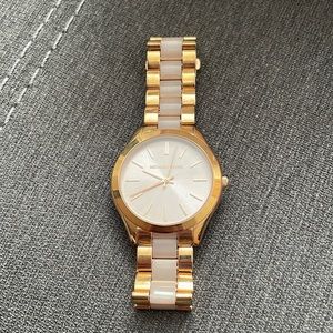 Rose gold Michael Kors watch